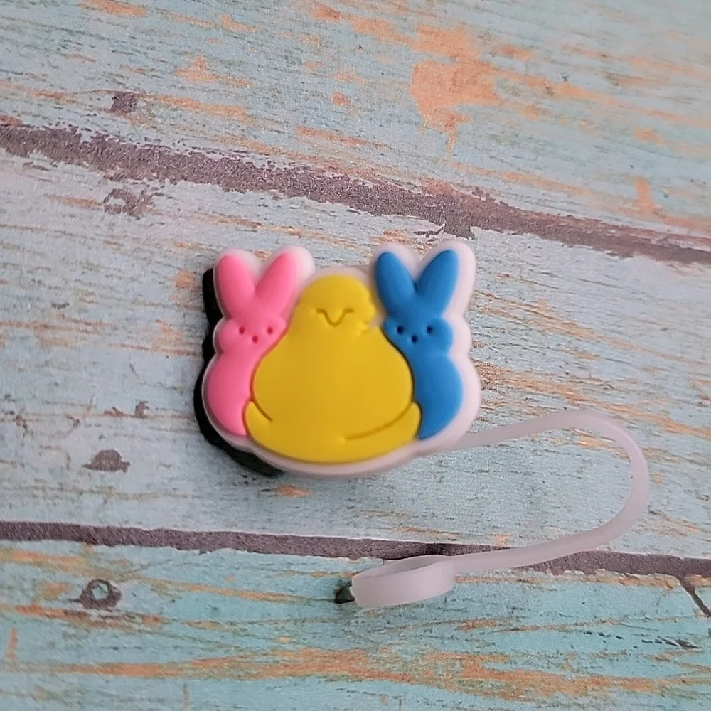Peeps Bunnies Straw Topper - Picture 3 of 4